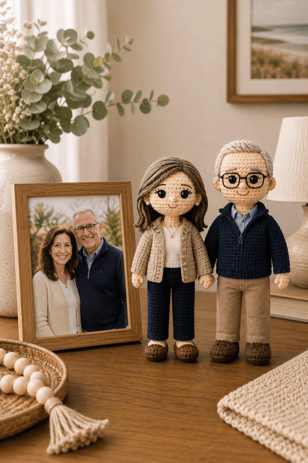 Crochet Couple Dolls I Custom Look Alike Dolls from Your Photo I Special Day Gift - Image 11
