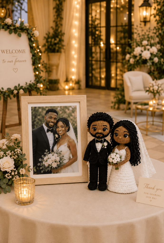 Crochet Couple Dolls I Custom Look Alike Dolls from Your Photo I Special Day Gift