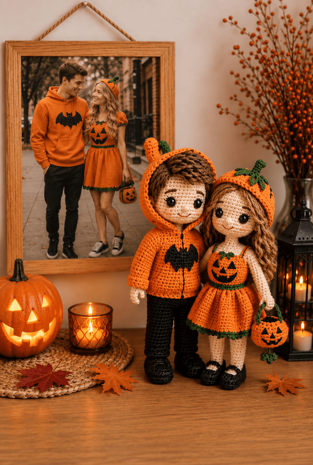 Crochet Couple Dolls I Custom Look Alike Dolls from Your Photo I Special Day Gift - Image 9