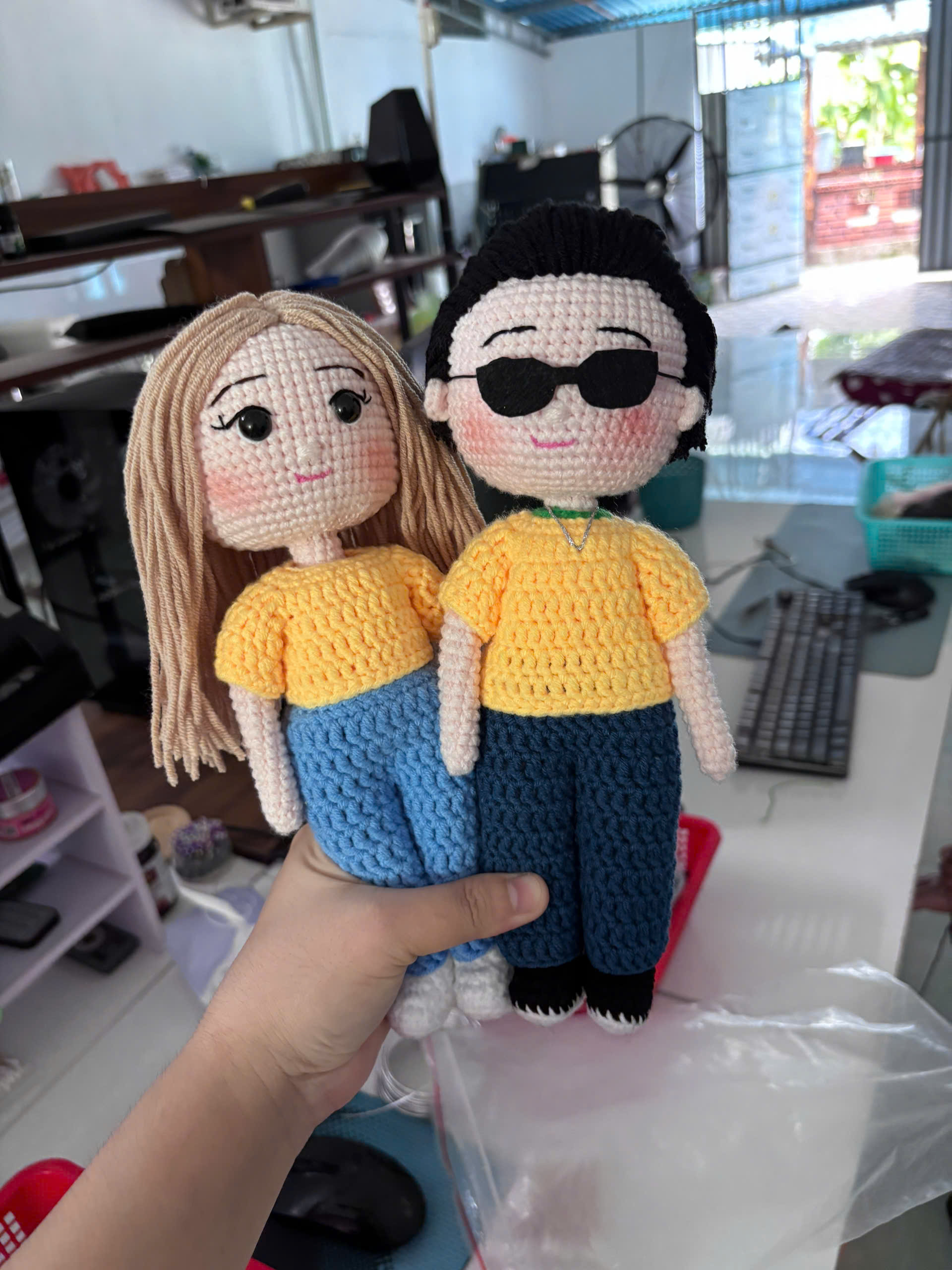 Crochet Couple Doll